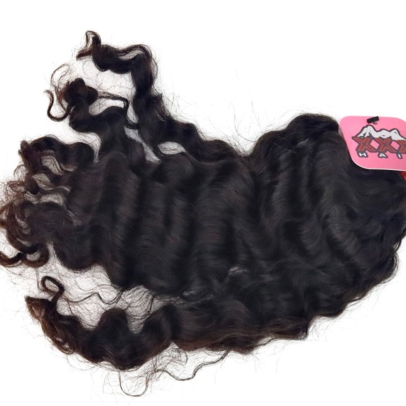 16” Burmese Curly Bulk Braiding Human Hair Bundle - Picture 1 of 6